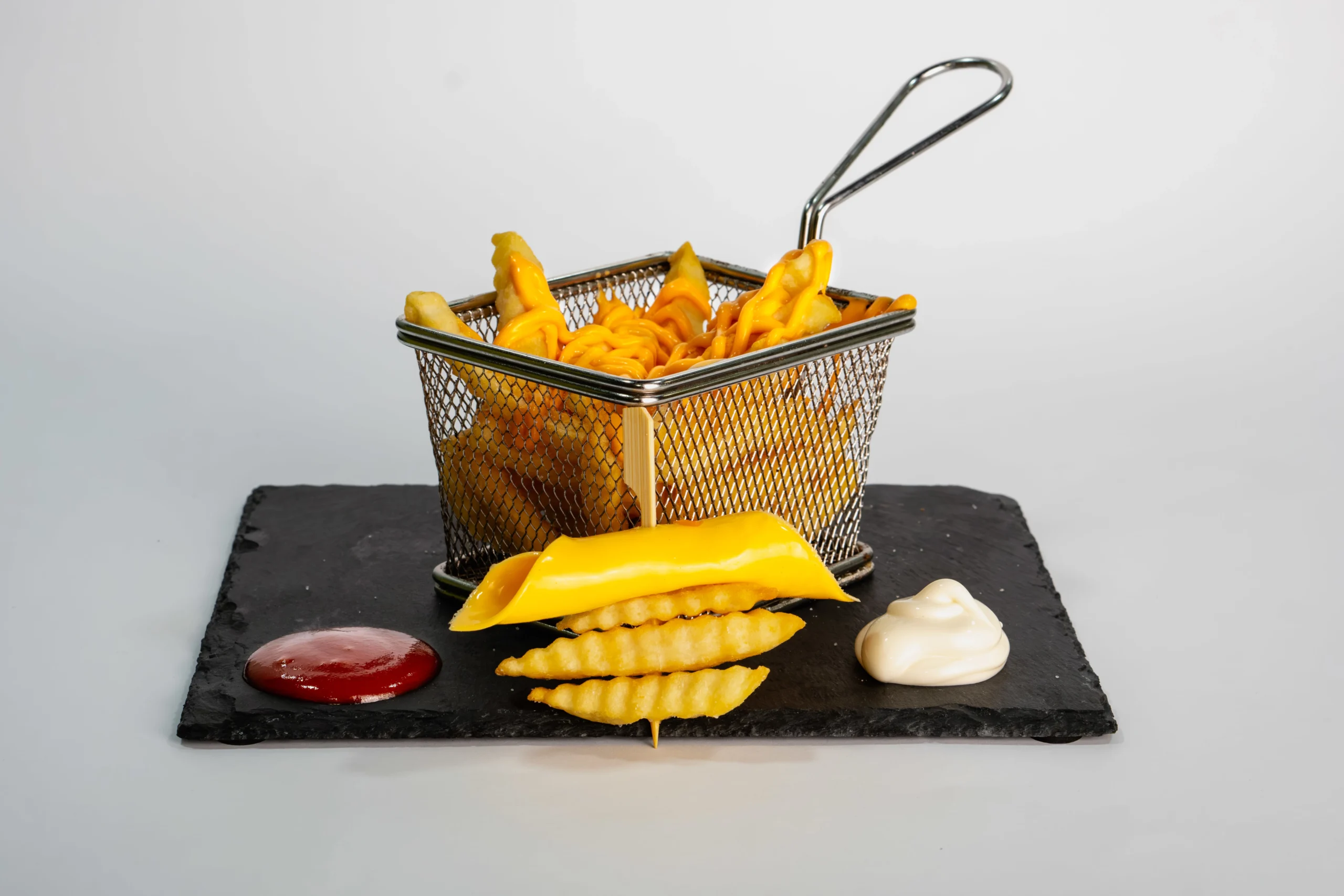 Cheddar pomfrit